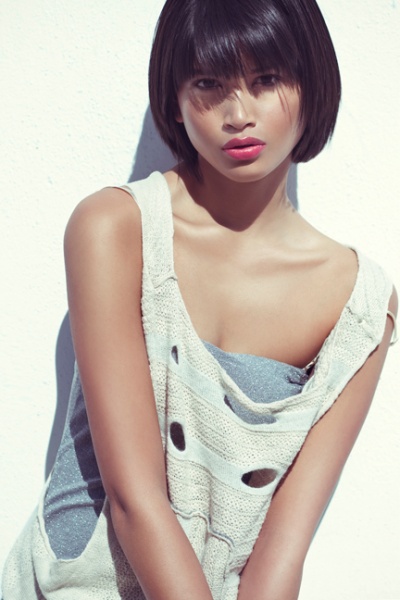 Female model photo shoot of DemiV--Multi Stylist