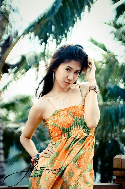 Female model photo shoot of shilviani lioe djikoren in Ancol, Jakarta