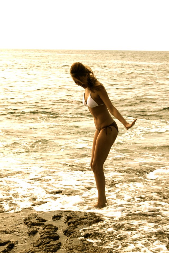 Female model photo shoot of Sarah Velasquez in Laguna Beach