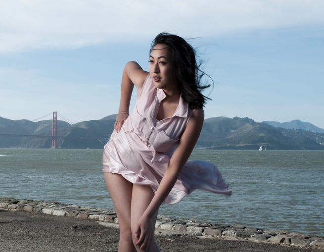 Female model photo shoot of sparklingheaven by Alexa Blaschke in San Francisco, CA