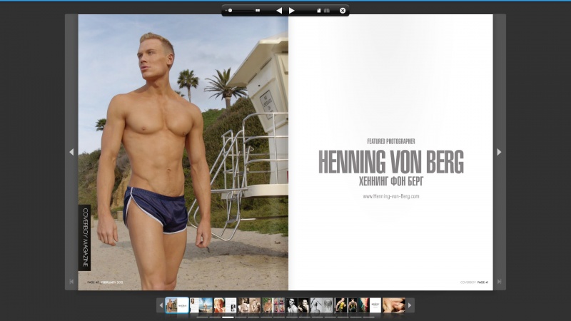 Male model photo shoot of Aaron Mark by Henning von Berg