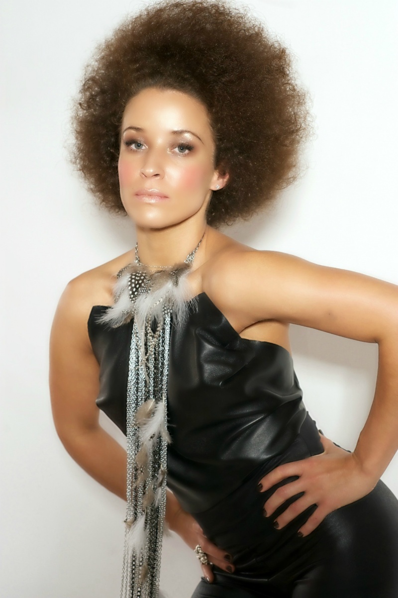 Female model photo shoot of Leela Jacobs-Hair