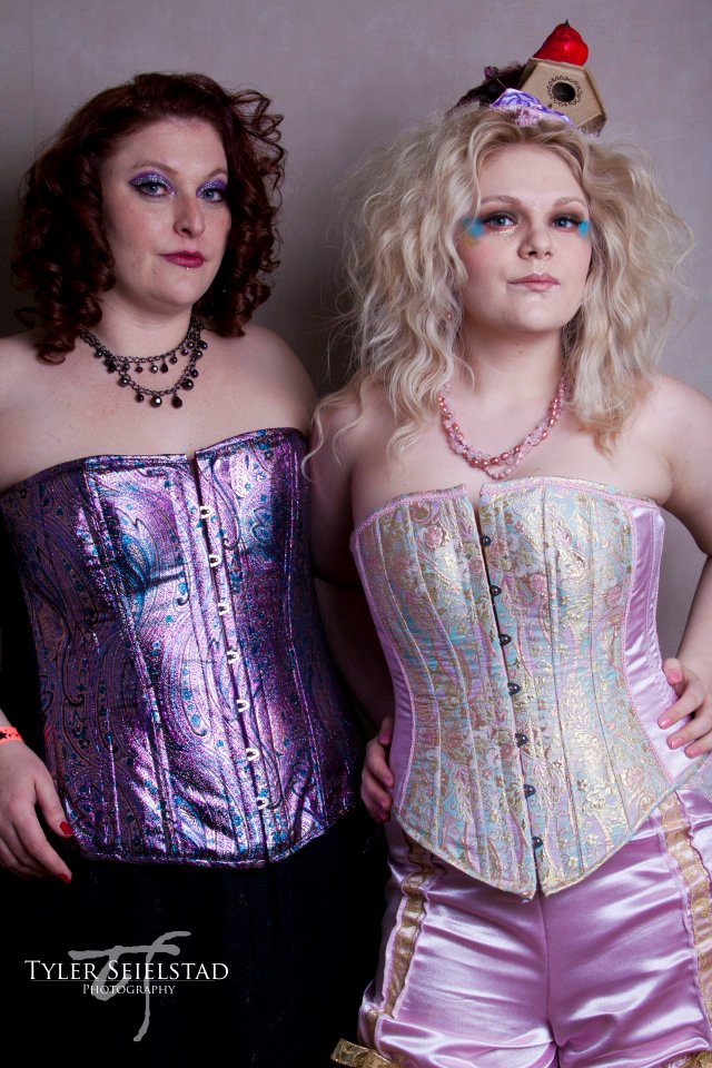 Female model photo shoot of Lainey Doll and Bianca Cameron