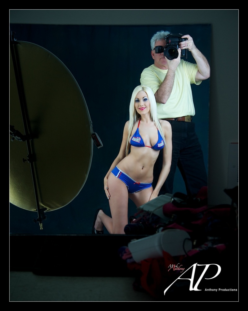 Female model photo shoot of Kristina Kitten Marie by Anthony Productions in Anthony Productions Studios