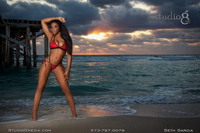 Female model photo shoot of Jada Sapphire in Pier Park Beach, FL