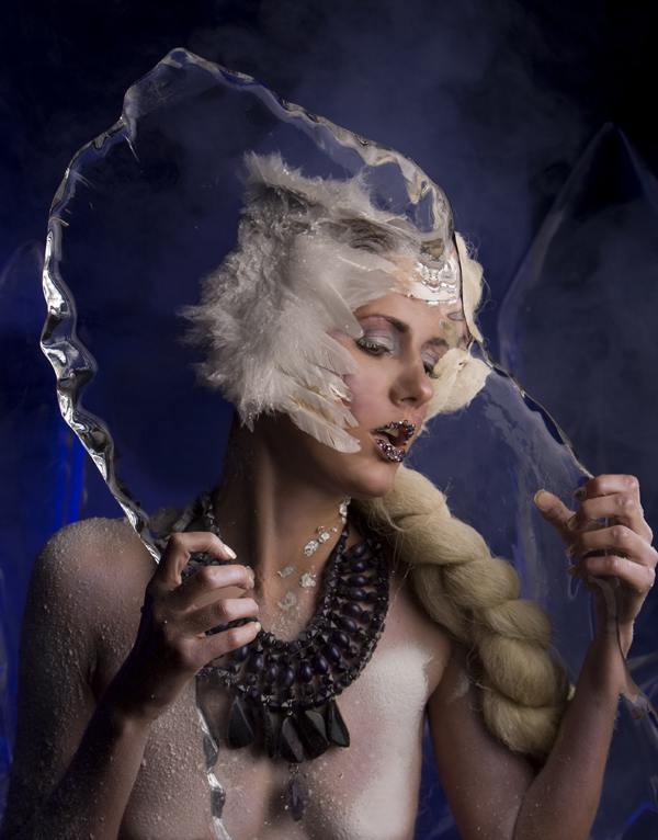 Female model photo shoot of Metamorfaces by Leaci