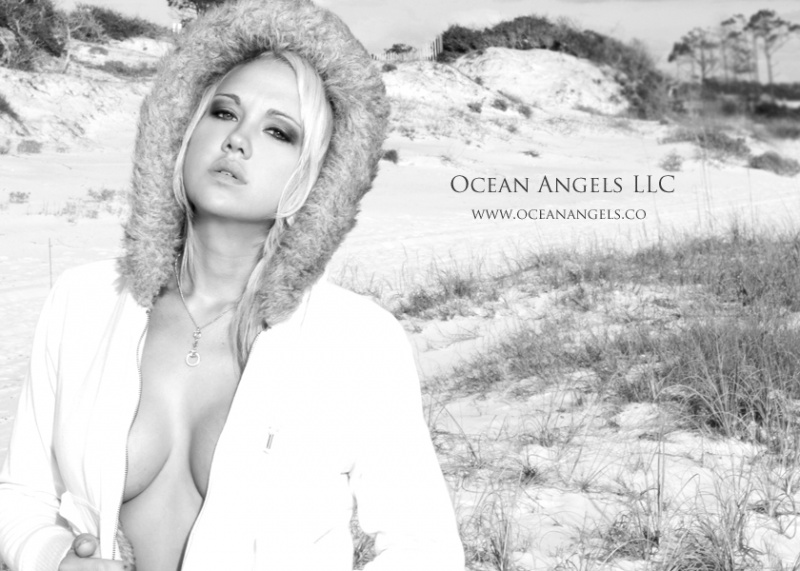 Female model photo shoot of Ali Elwell-Ocean Angels