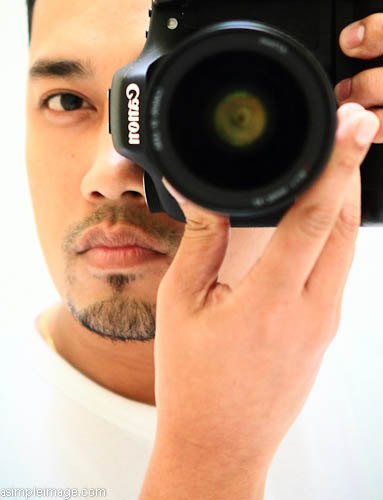 Male model photo shoot of A Simple Image