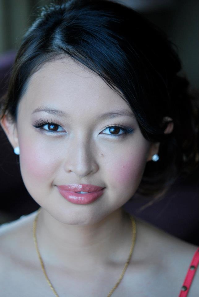 Female model photo shoot of Sarah Thong Makeup Art