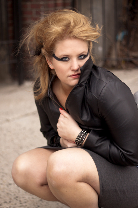 Female model photo shoot of Danie Plus Model by Imagine at Photography in New York, NY, hair styled by Crystal Razor