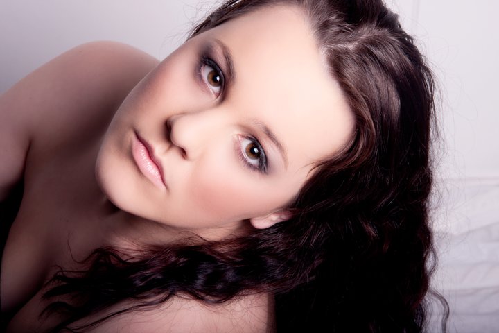 Female model photo shoot of Make up to Shake up