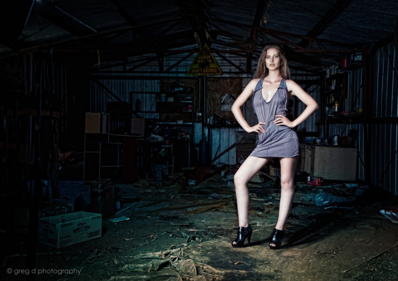 Female model photo shoot of Megan Johnstone by greg desiatov in Mirboo North Victoria