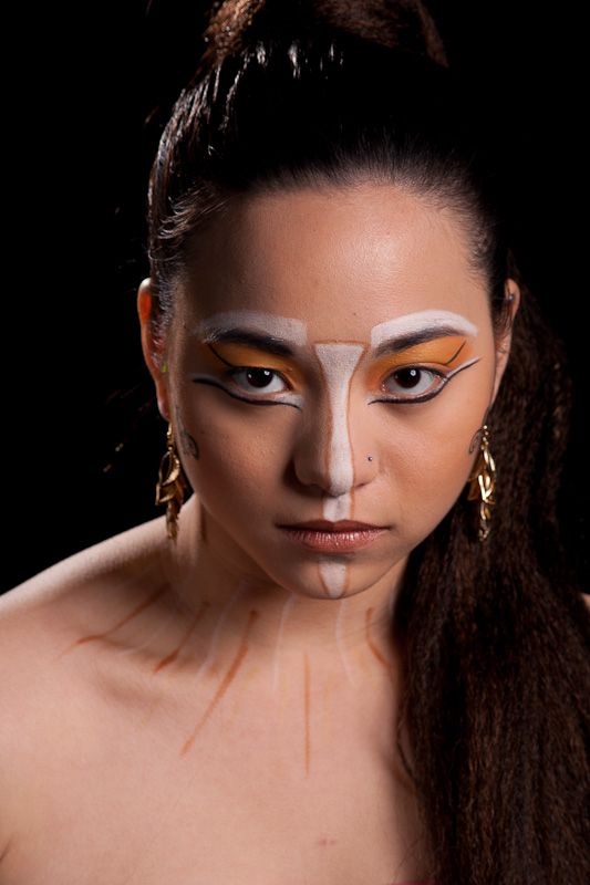 Female model photo shoot of pinkfireflies by NICKSHOTS, makeup by SandyK MUA