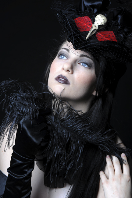 Female model photo shoot of Karen Rexrode and Virus Vamp