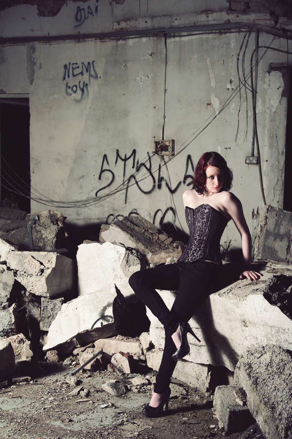Female model photo shoot of Pixie Darksorrow by T Adam Osborne in Newtownards