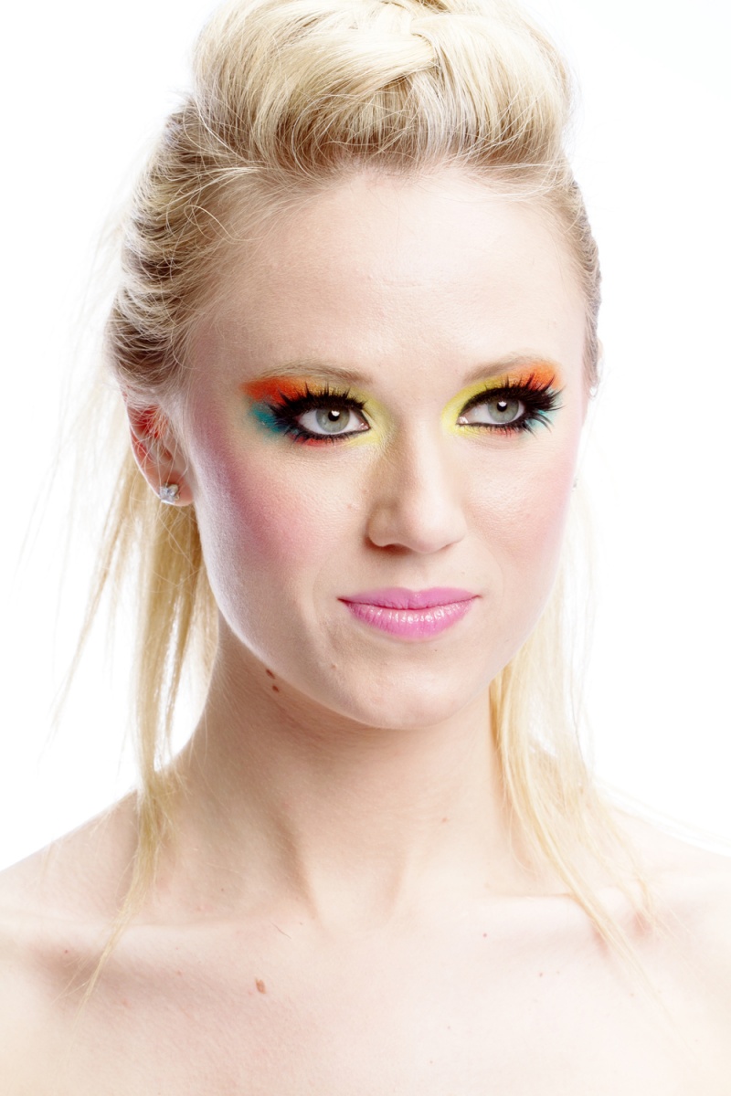 Female model photo shoot of Amanda Elysia by Roland Isberto, hair styled by Jessie Buder