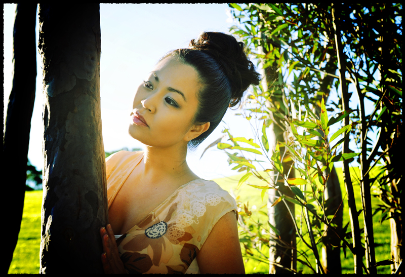 Female model photo shoot of Isabella Wong  in Sydney Park