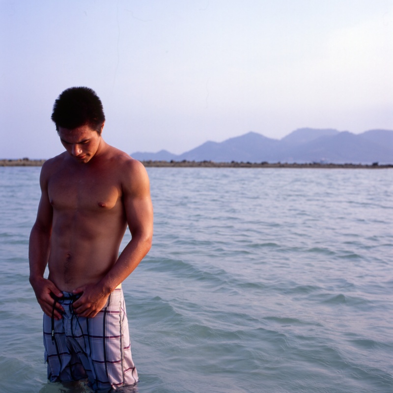 Male model photo shoot of Alexander Watanabe in Koh Samui, Thailand