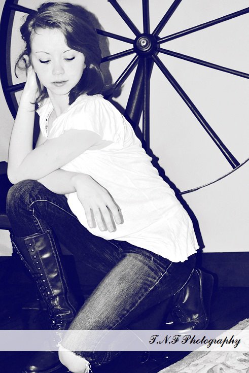 Female model photo shoot of Kelsey George by Tiffany Manson Photos 