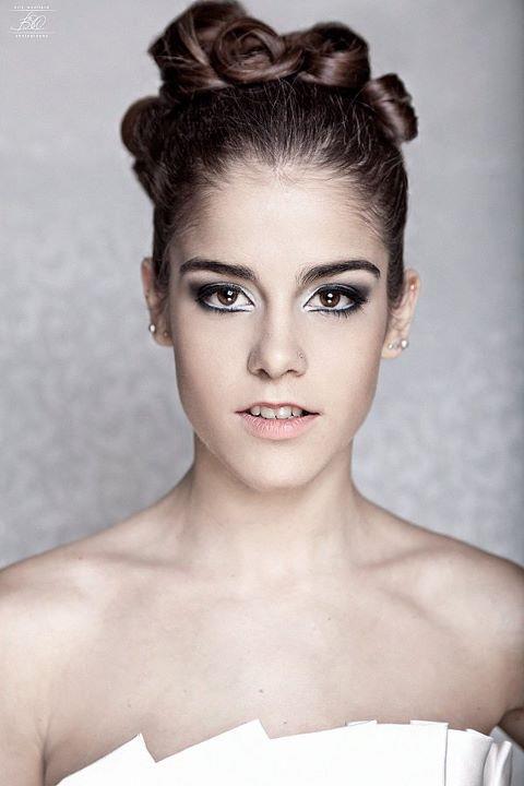 Female model photo shoot of Irina Makeup Artist