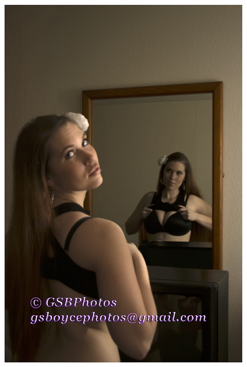 Male and Female model photo shoot of GSB Photos and Courtney Snyder in Masters Inn, Cayce SC