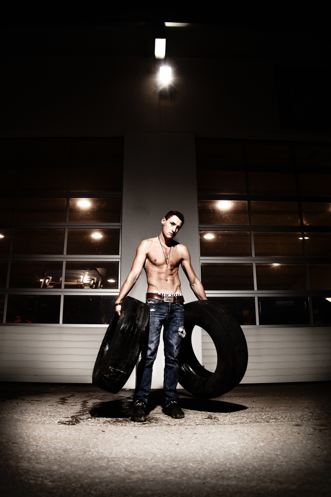 Male model photo shoot of -work for it-