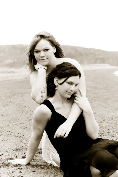 Female model photo shoot of Holli Hart and Dawn Hart by April Martell in Jimtown