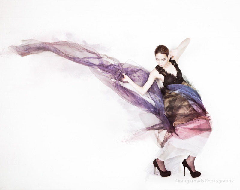 Female model photo shoot of Joyce S Zhang by Toni Wallachy