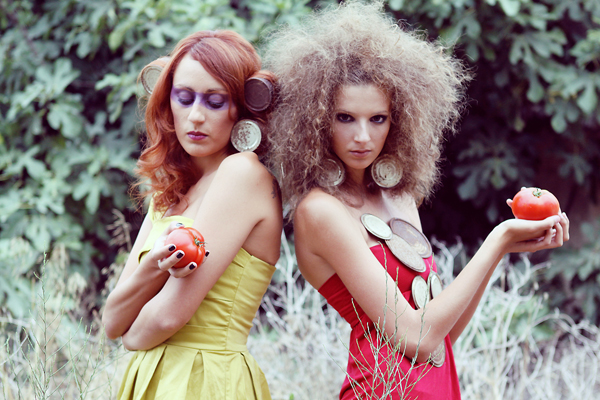 Female model photo shoot of Denise Scicluna , hair styled by Moira Borg
