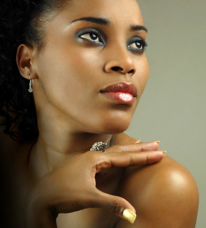 Female model photo shoot of Caribbean Ebony Model