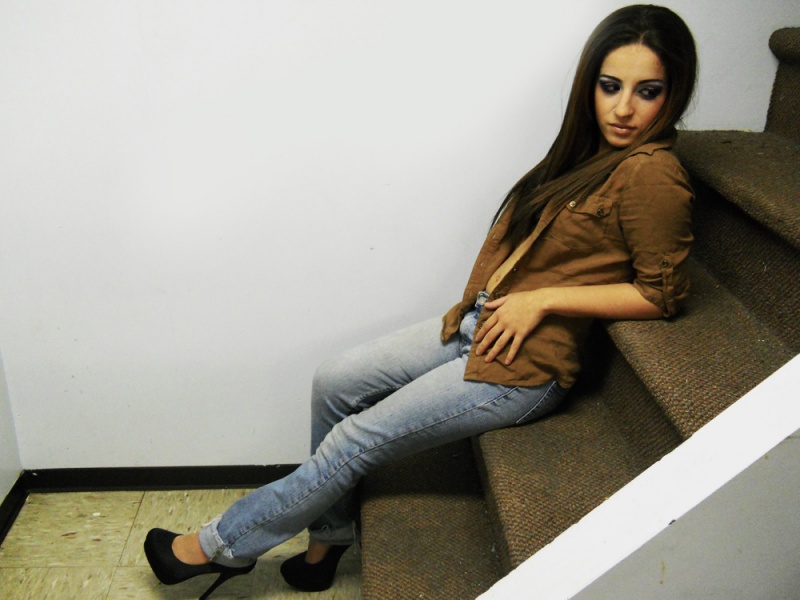 Female model photo shoot of Bianca Alyssa, makeup by Brittany Diaz MUA