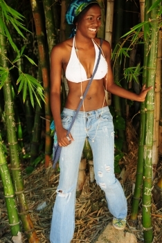 Female model photo shoot of Jasmine Akakpo in Cocoa Beach, FL