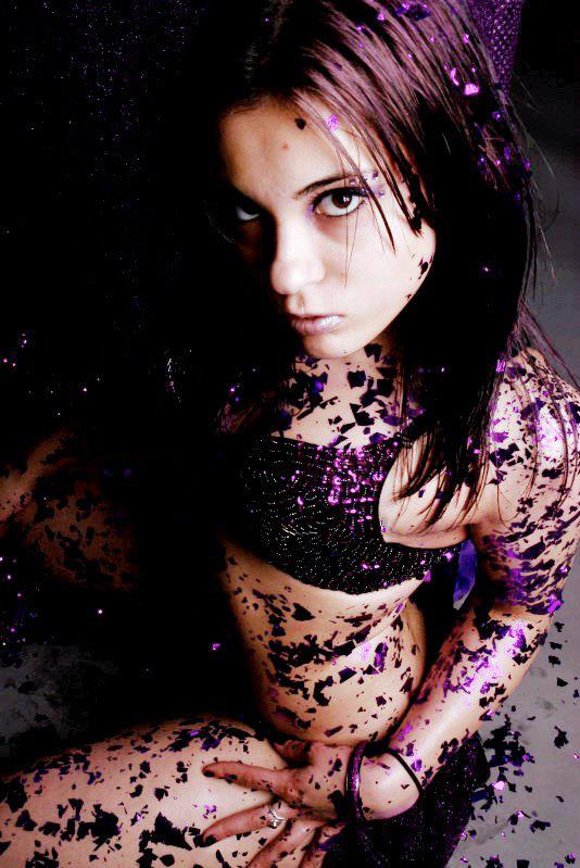Female model photo shoot of Purplesque