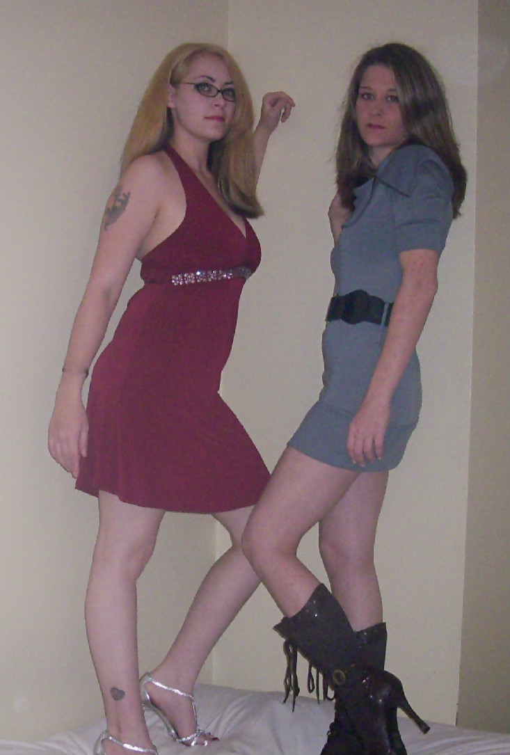 Female model photo shoot of MissKrista and alicia r