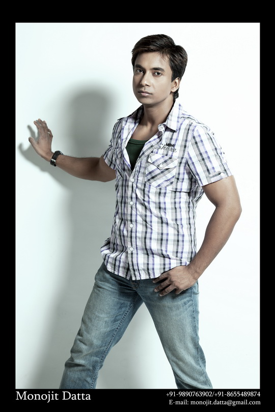 Male model photo shoot of Monjit