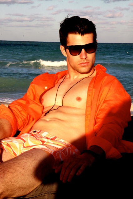 Male model photo shoot of Brian T Murphy in South Beach Miami