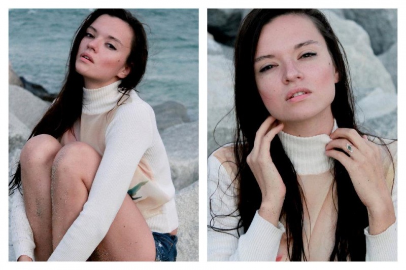 Female model photo shoot of Katerina Guzhova