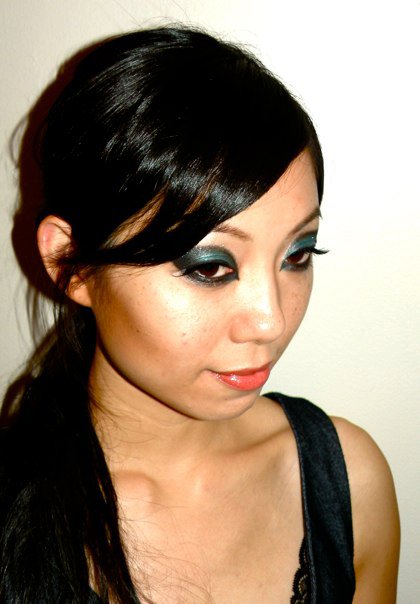 Female model photo shoot of KLam Makeup in Toronto