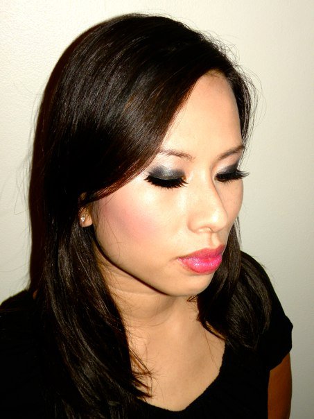Female model photo shoot of KLam Makeup in Toronto