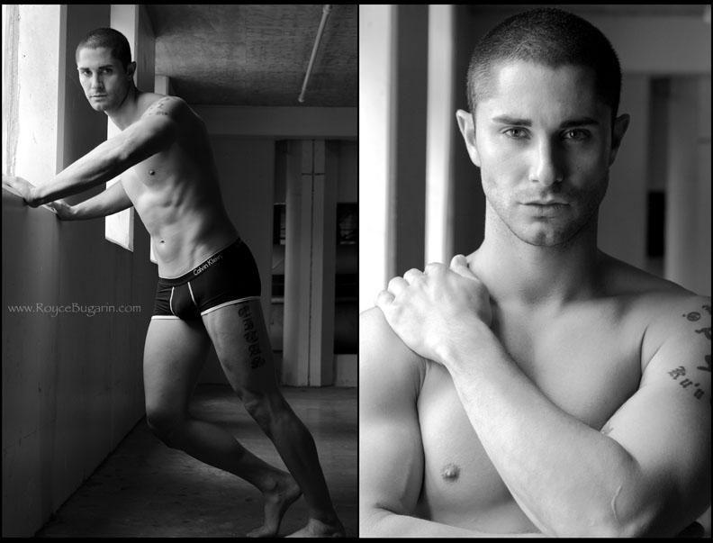 Male model photo shoot of RoyceBugarin and Nick Freitas 808