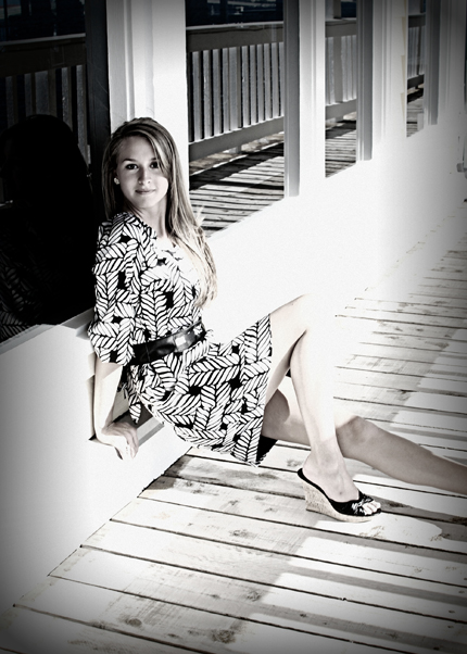 Female model photo shoot of Stefanie Cannon 