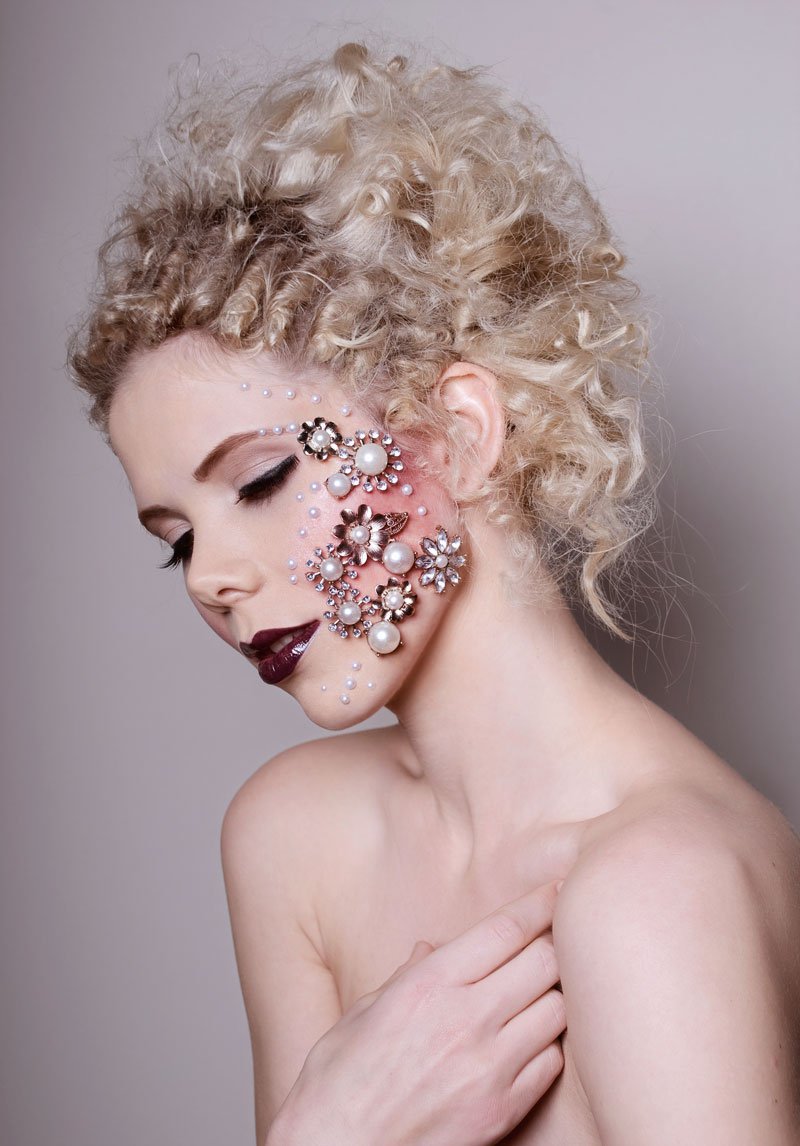 Female model photo shoot of Jessalee MakeupArtistry in Brisbane