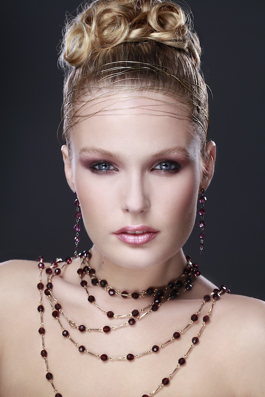 Female model photo shoot of Jaime Criel Makeup in New York City
