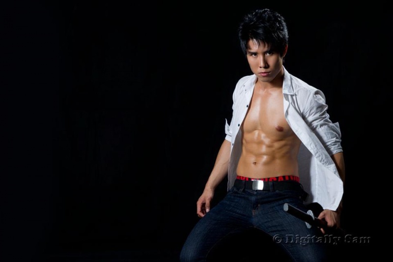 Male model photo shoot of M Chen Haoran