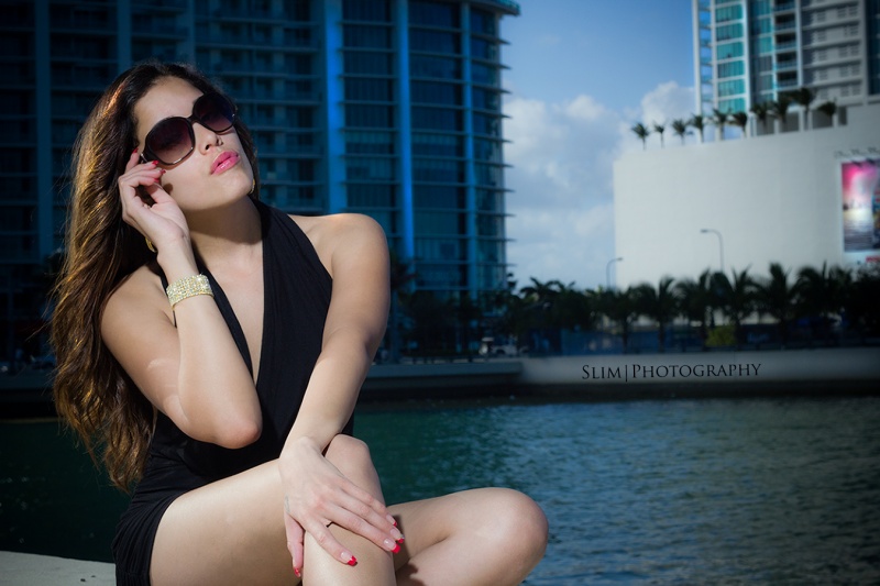 Female model photo shoot of SPMelissaSantos in Downtown Miami