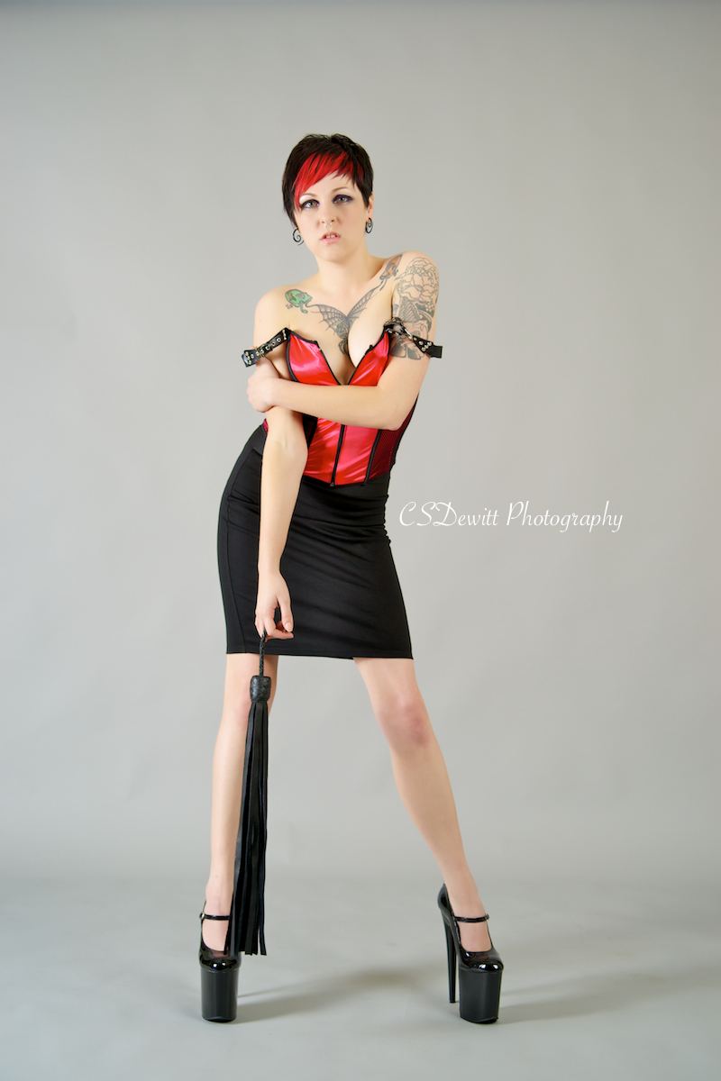 Female model photo shoot of SorchaCross by CS Dewitt