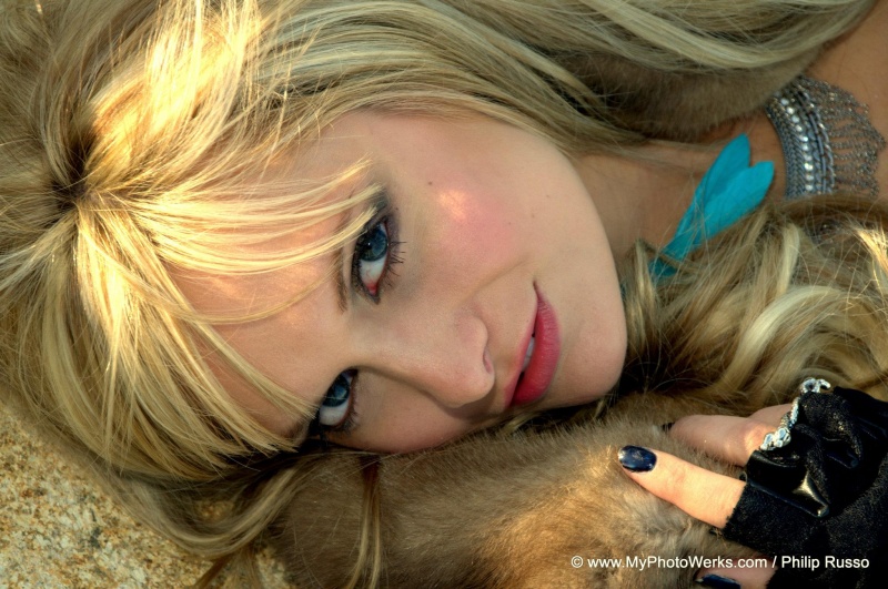 Female model photo shoot of MUA Alexandra Angelone