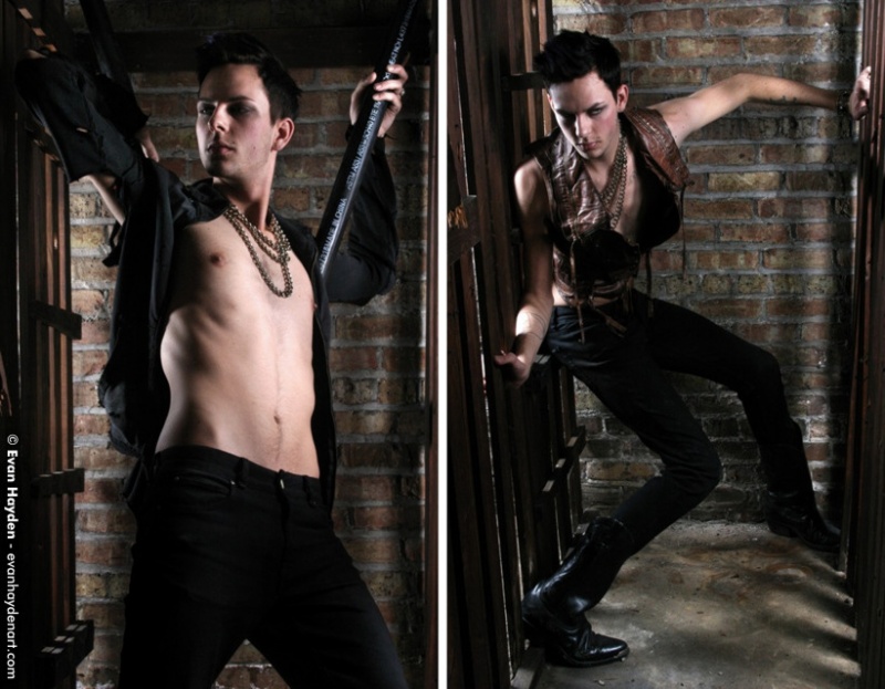 Male model photo shoot of evanhayden in Chicago, IL - 11/24/08