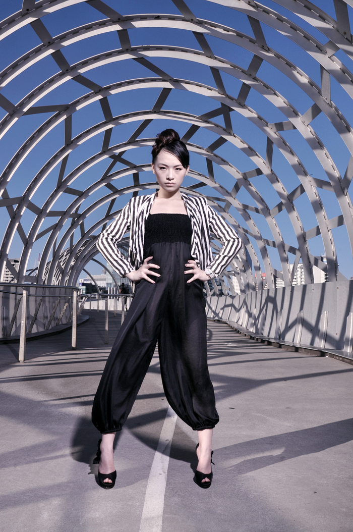 Female model photo shoot of Georgina Hu by Owenzhang
