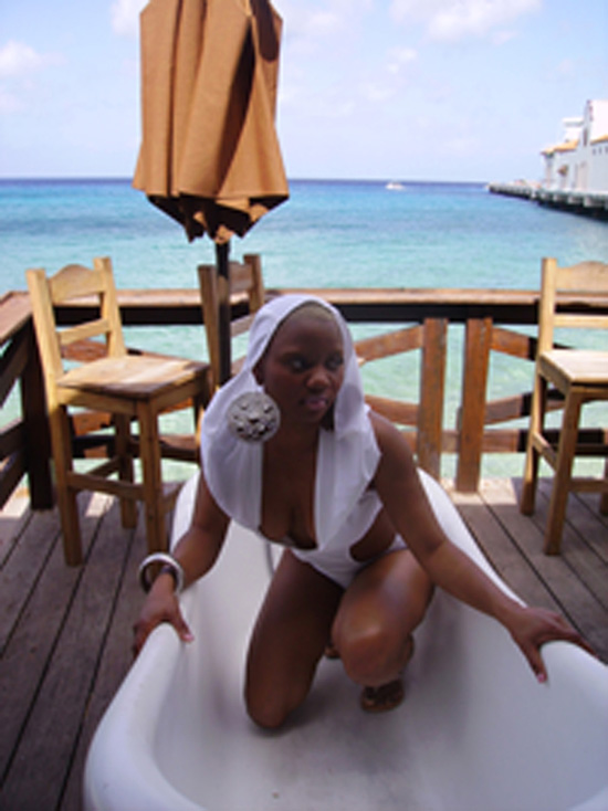 Female model photo shoot of Mz Piggee in Cozumel Mexico